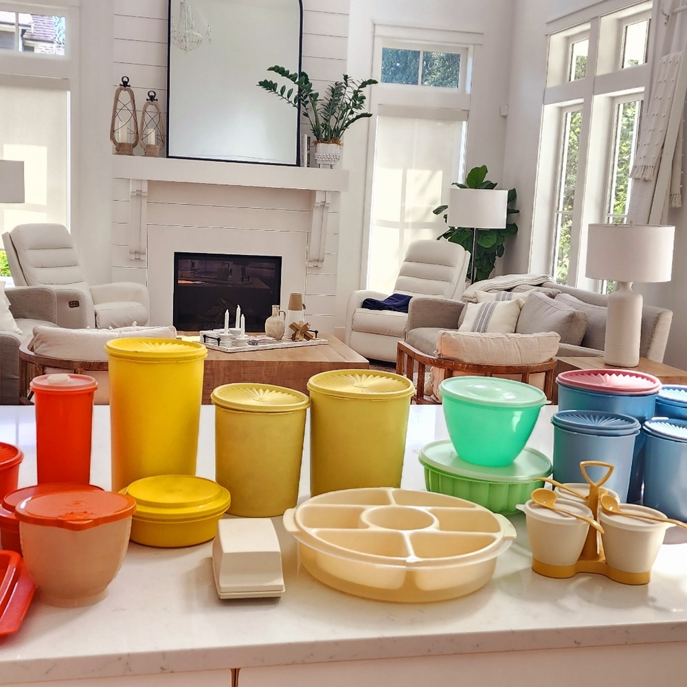 Retro Tupperware - Massive Lot!!! ๐๐งก๐ค - Picture 2 of 14